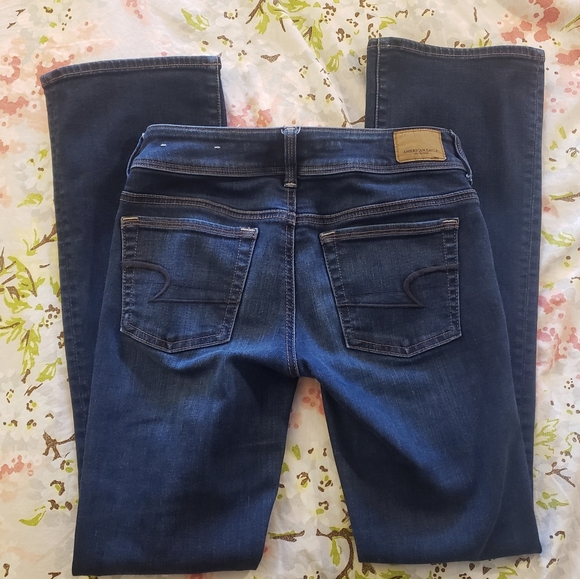 00 Short Super Stretch Kick Boot American Eagle Jean - Picture 5 of 9